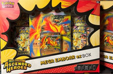 Ascended Heroes Mega Emboar EX Box