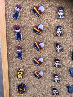 Handmade pins