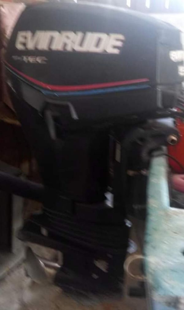 2007 evinrude e-tec 50hp low hours