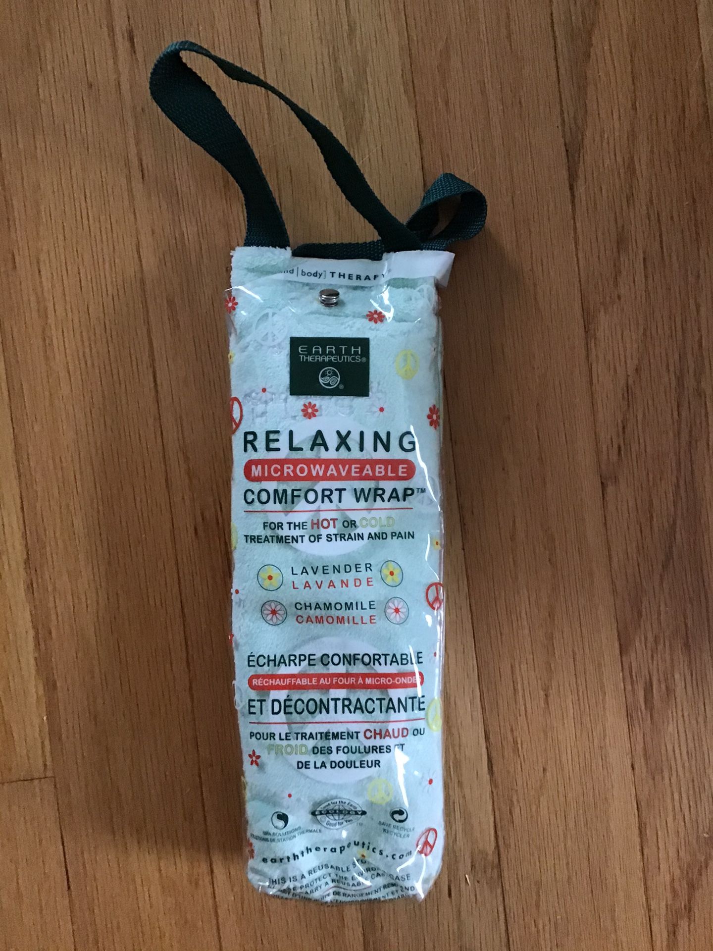 Hot cold microwave body wrap