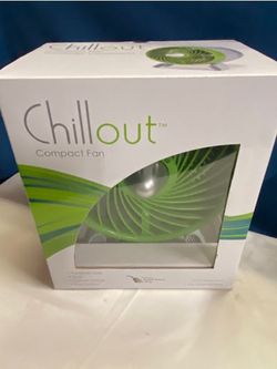 Honeywell Chillout 8-inch, 2 Speed Person Fan – Green