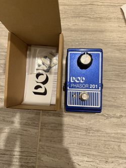 DOD Phasor 201 Phaser Guitar Effect Pedal No Trade Don’t Ask Thx 