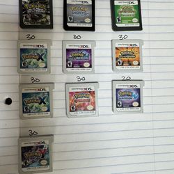 Nintendo 3DS And dS Games