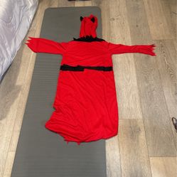 Devil Halloween Costume 10-12 Yrs Old. Free