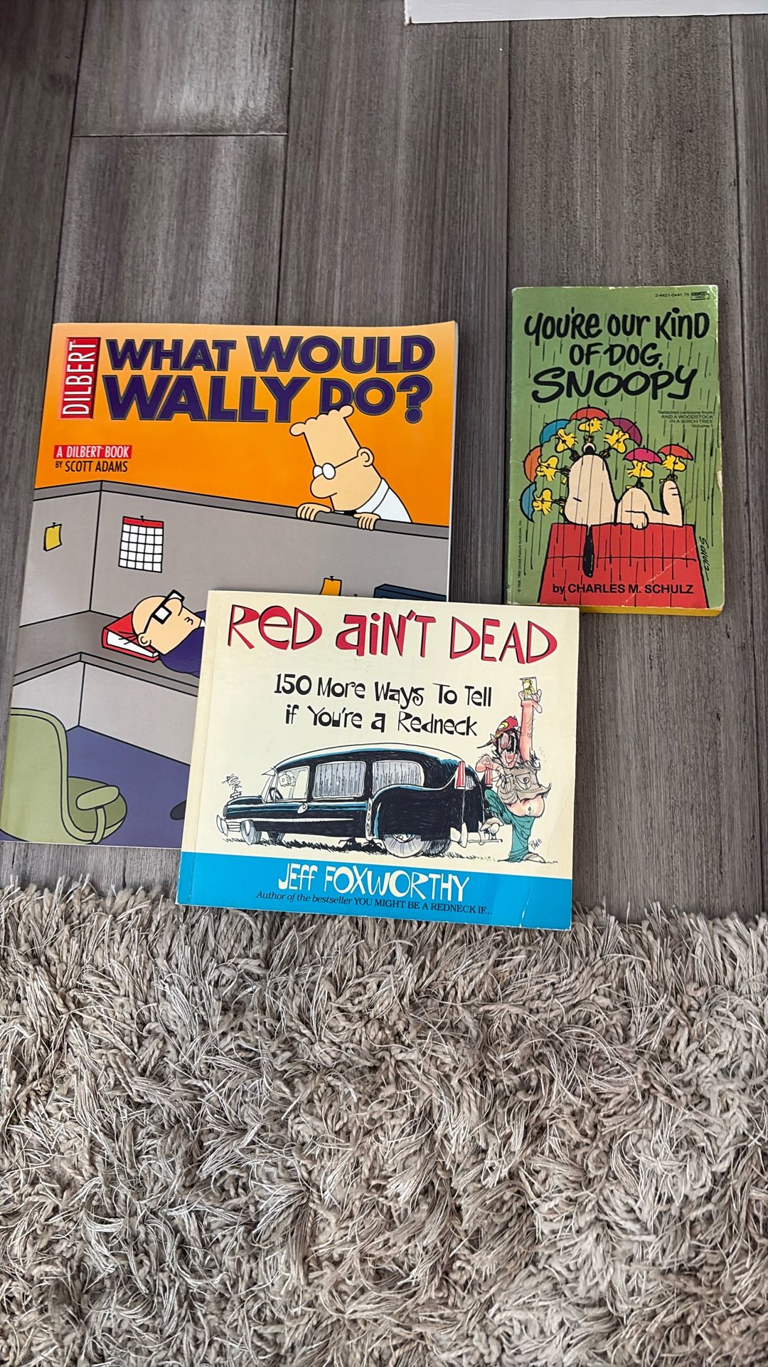 Three Funny Books.