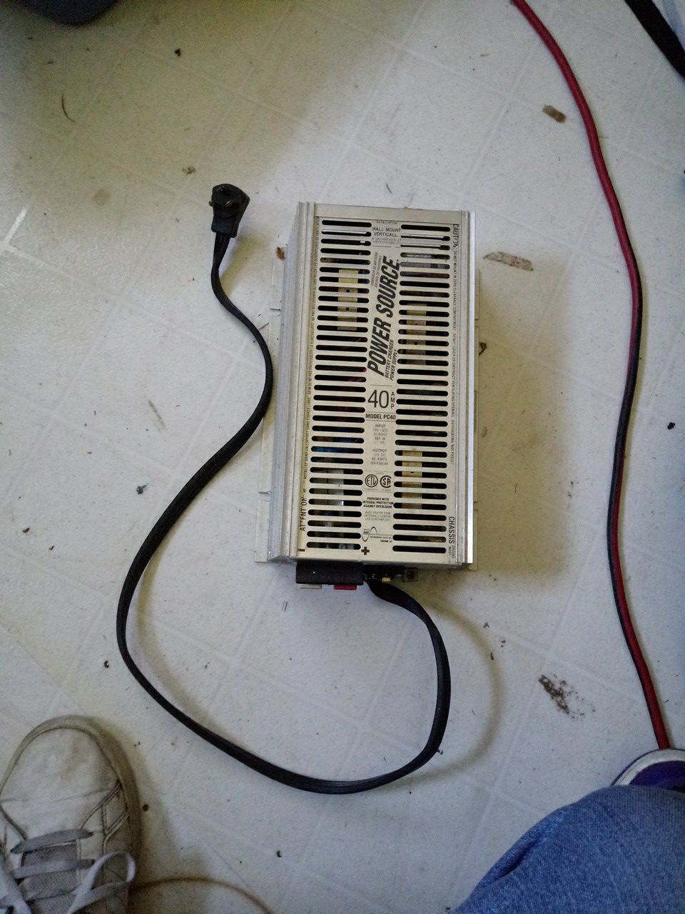 Todd Engineering PC40 Power Source
