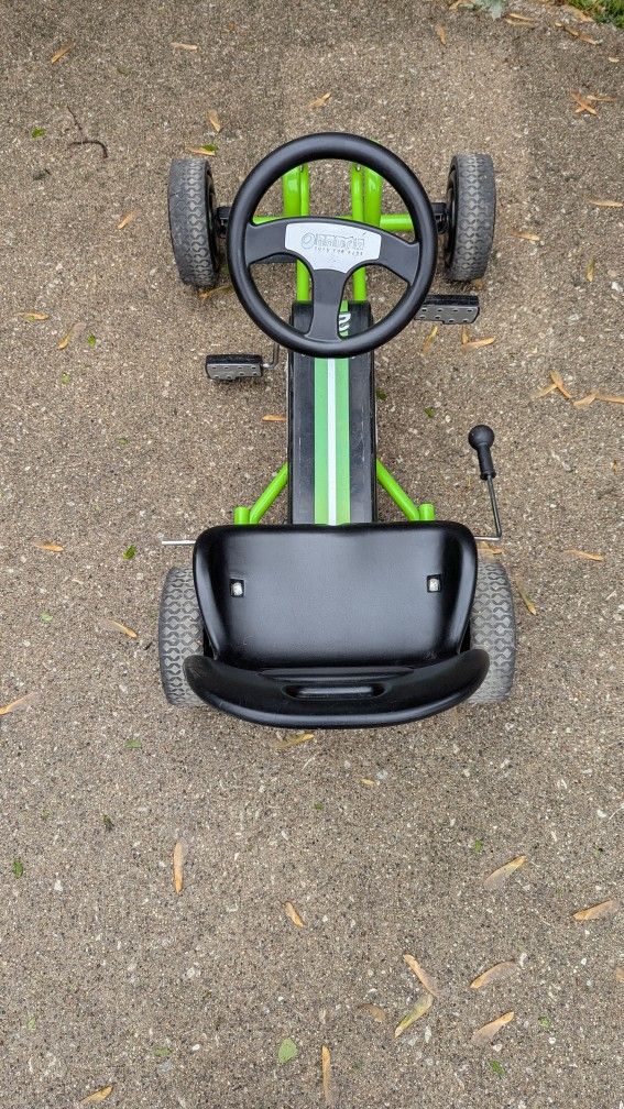 Hauck Lightning Ride-On Pedal Go-Kart Activity Green