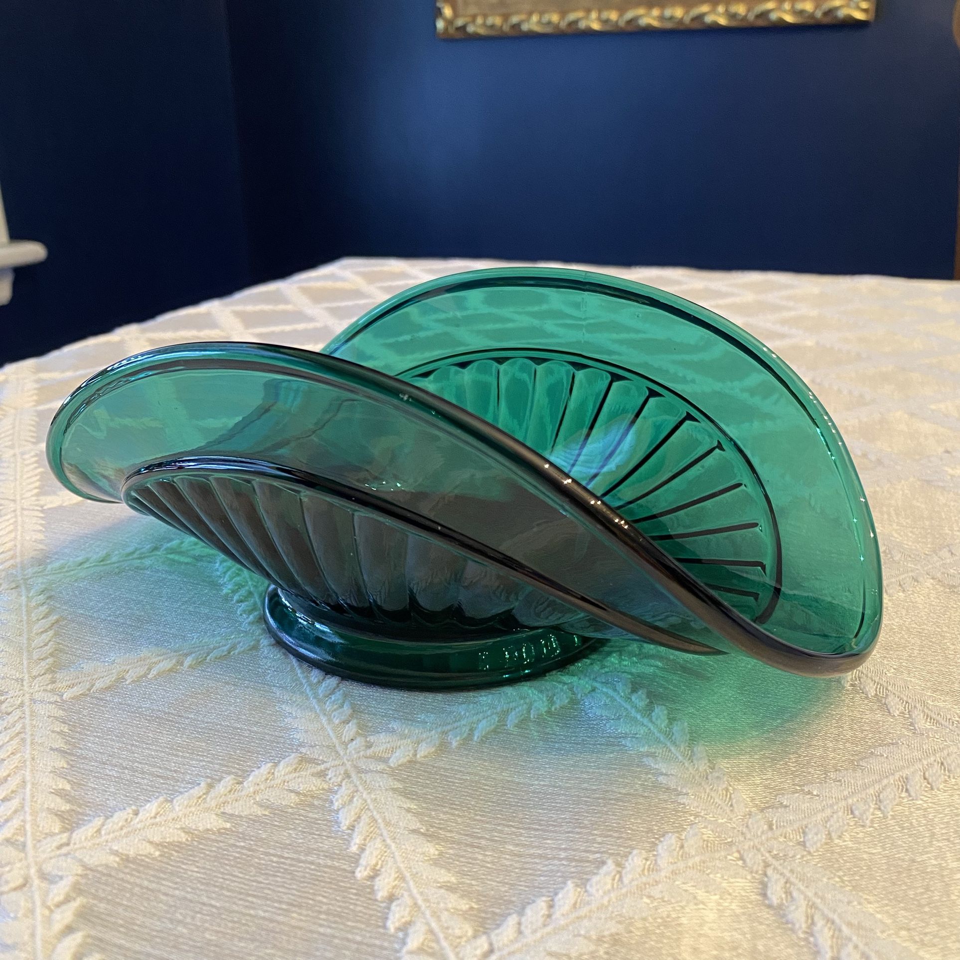 Vintage Turquoise Glass