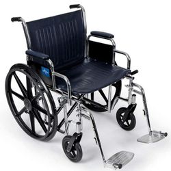 Medline Extra Wide Manual Wheelchair