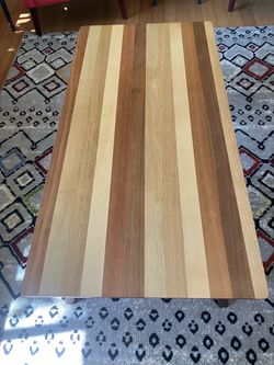 Mixed Wood Coffee Table