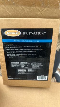 Jacuzzi spa starter kit