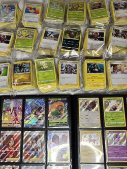 Pokemon Card Lot 100+ Official TCG cards + Ultra Rare