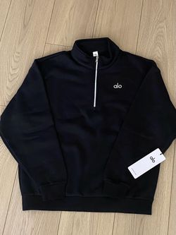 Alo Black Quarter Zip