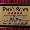 Pete’s Seats