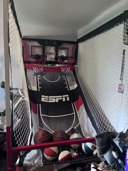 ESPN Basketball Mini Hoop Arcade
