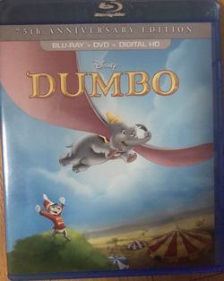 Dumbo Blu-ray $12, Disney marvel Harry Potter DC movies Bluray and dvd collectibles
