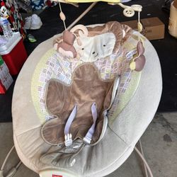 Baby Monkey Bouncer Crib 