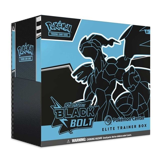 Pokemon Black Bolt Poke Center ETB Elite Trainer Box