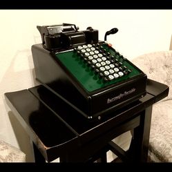 Burroughs Portable Mechanical Calculator 