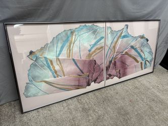 VintageOrigional Framed “Acrylage” Contemporary Painting by John Butler