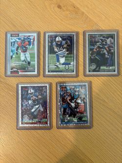 2026 Topps Flagship Football Crackle Foil Lot | JSN, Tetairoa McMillan, Tyler Warren & More