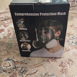 Full Face Mask 6800 Reusable Face Respiration