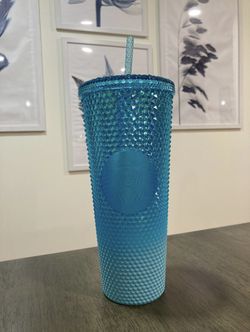 Starbucks 2023 Light Blue Ombre Venti Studded Tumbler