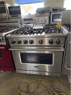 36”VIKING SIX BURNER GAS RANGE