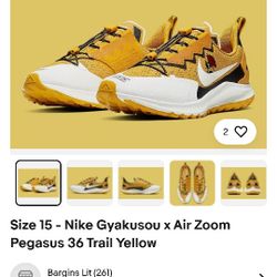 Nike Gyakusou × Air zoom 