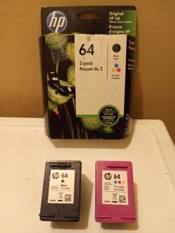 Original HP Ink 2-pack Black / Tri-Color