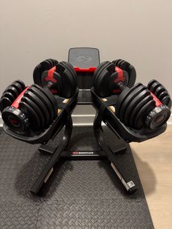 Bowflex SelectTech 552 Adjustable Dumbbells with Stand