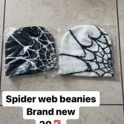Spider Web Beanies 