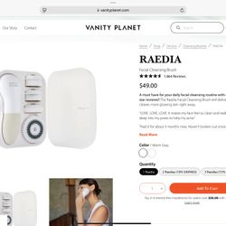 New RAEDIA Facial Cleansing Brush