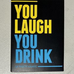 You Laugh You Drink Party Game