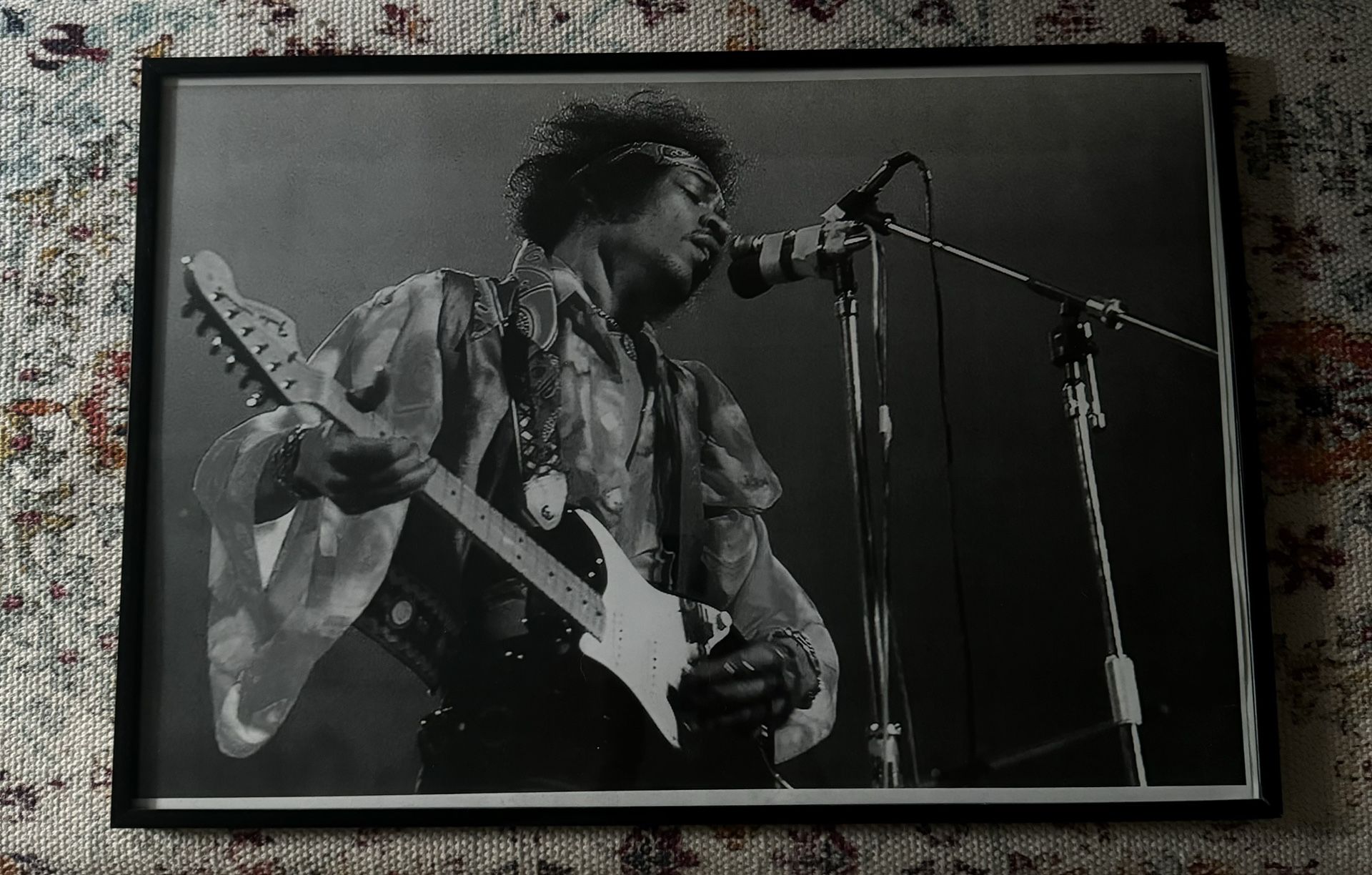 Framed Hendrix Print 