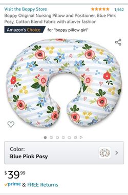 Boppy nursing pillow