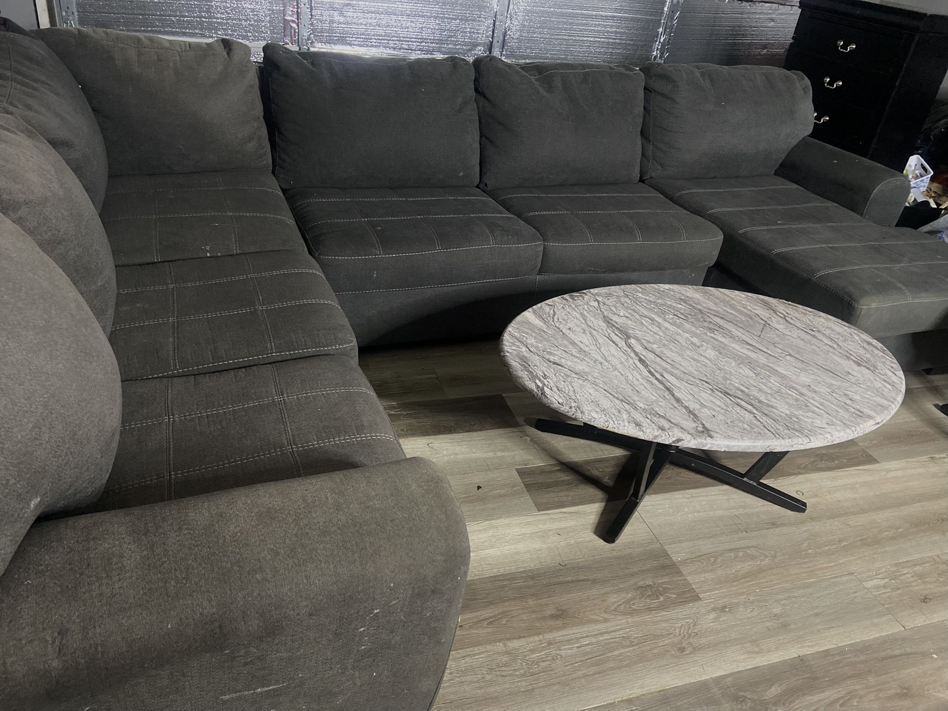 Sectional Sofa Set/coffee Table /1 end Table