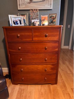 Wood dresser