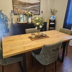 Dining Table With 4 Chairs