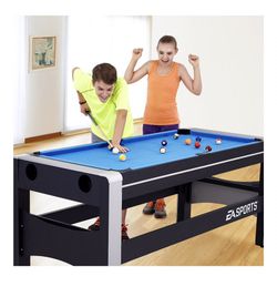 New In Box EA SPORTS 72" Billiard, Ping Pong, Hockey, basketball