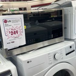 Microwave Stainless Steel New Open Box And Scratch And Dents 