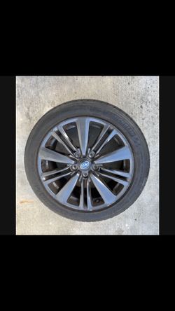 1 X 235/45zr17 5x4.5 5x114.3 Stock Subaru Wrx Impreza Wheel Tire !!!!