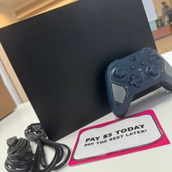 Microsoft Xbox One X Gaming Console With Controller - Pay $5 To take It home And pay The rest Later 