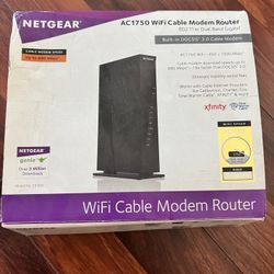 Netgear AC1750 WiFi Cable Modem Router