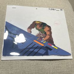 Street Fighter Animation Cels 
