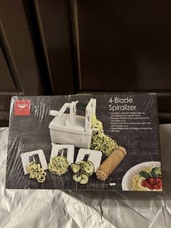 Spiralizer - 4 Stainless Steel Blades