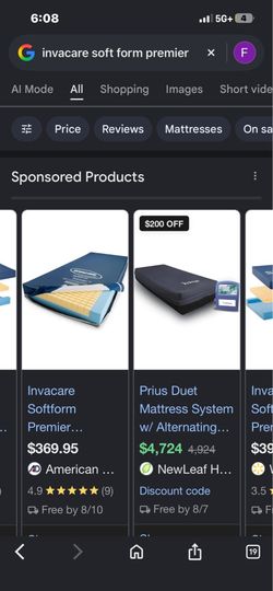 Inva care soft form premier mattress