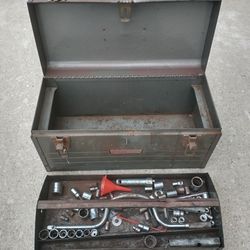 Tool Box With Some Tools 