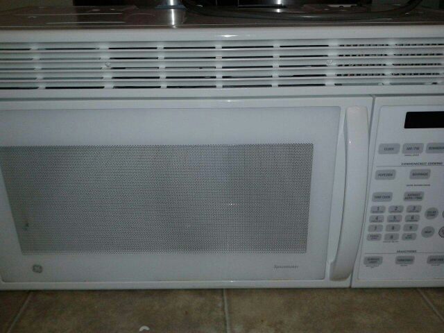General Electric Microwave oven extractor fan Horno microondas extractor General Electric