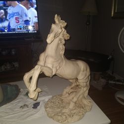 Wild Stallion Statue